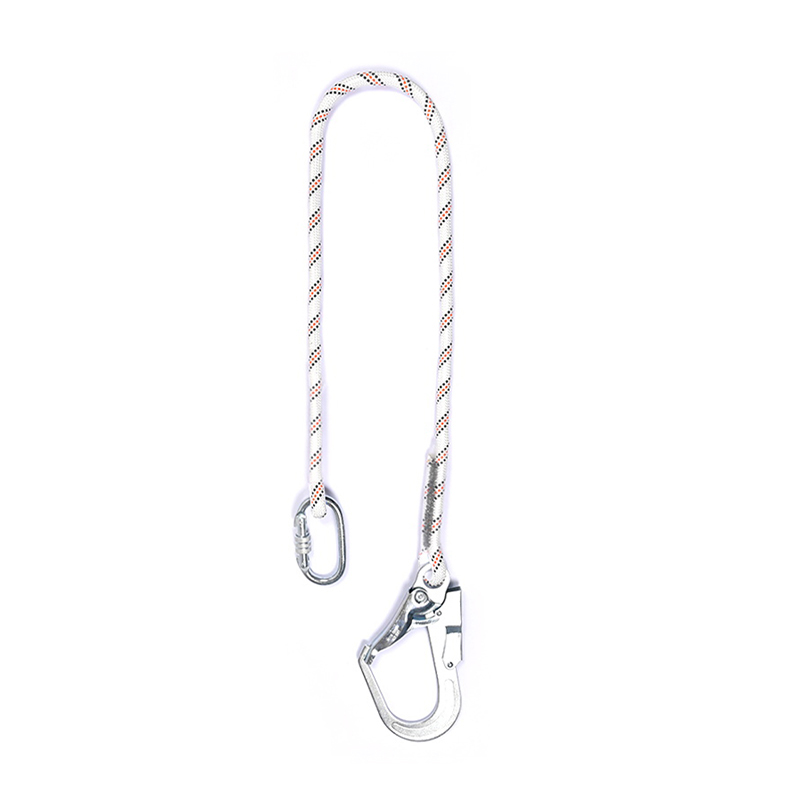 HT-S-0010/HT-S-0011/HT-S-0014/HT-S-0015 Lanyard Sábháilteacht Dreapadóireachta Rópa Cosanta Titim Suí Inchoigeartaithe