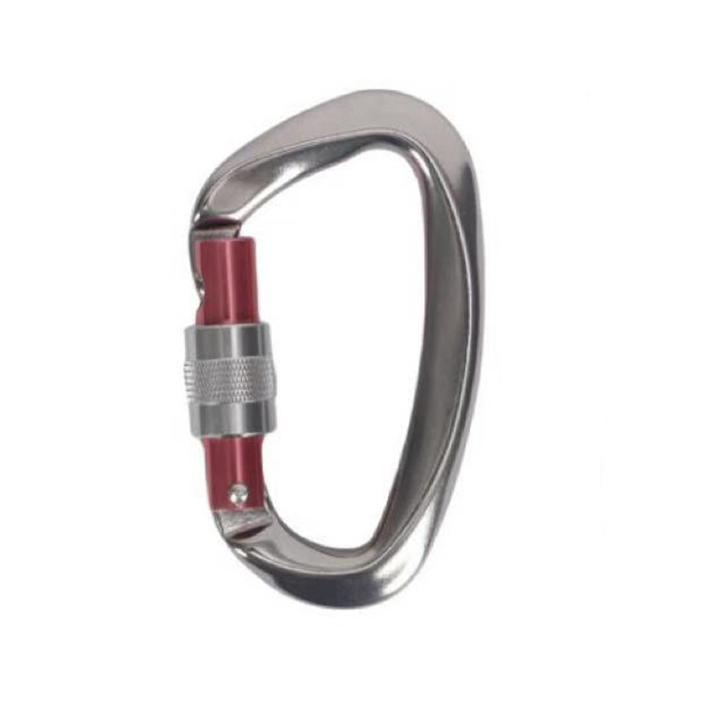 HT-G-0002 Carabiner Alúmanam Glasáil de Láimh